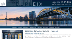 Desktop Screenshot of dupleix.com